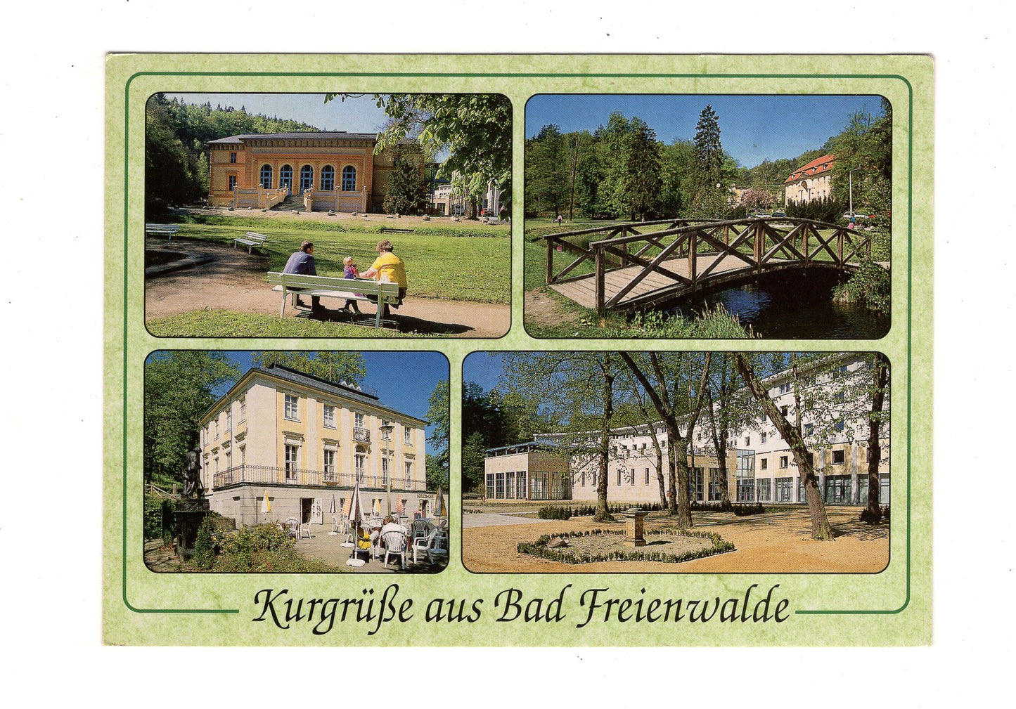 Ansichtskarte Bad Freienwalde / Kurhaus +++