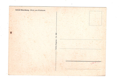 Ansichtskarte Schloss Meersburg / Blick vom Kirchturm / K1-52