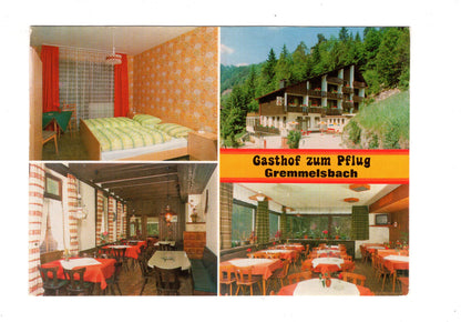 Ansichtskarte Gasthof zum Pflug / Triberg 3 - Gremmelsbach / G1-69