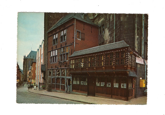 Ansichtskarte Aachen / Postwagen