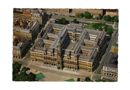 Ansichtskarte Wien / Rathaus / Österreich