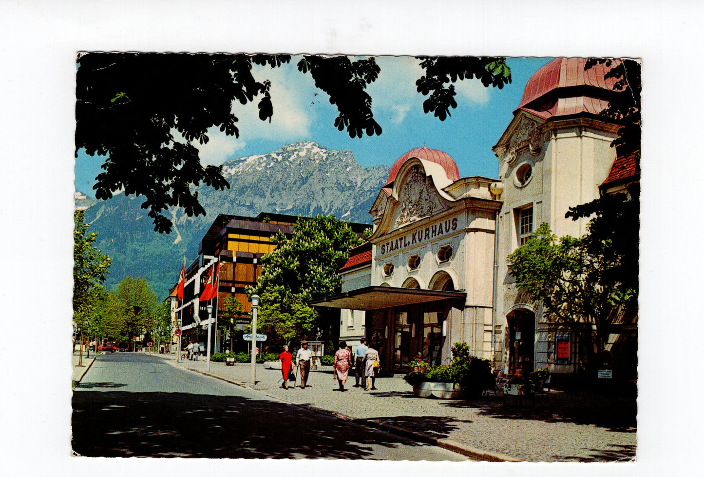 Ansichtskarte Bad Reichenhall / Staatliches Kurhaus