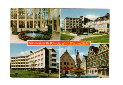 Ansichtskarte Bad Mergentheim / Sanatorium Dr. Vötisch / J1-60