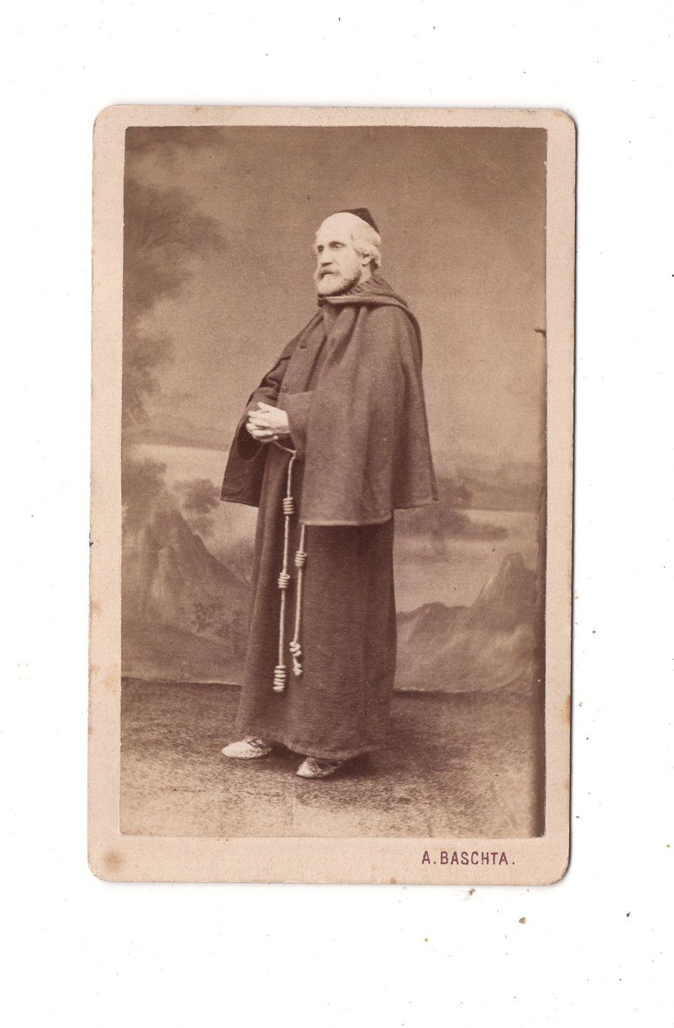 Fotografie Feiner Herr / Schauspieler - Wien 1870er