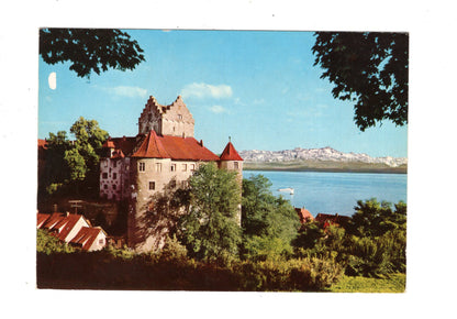Ansichtskarte Meersburg am Bodensee / Altes Schloss mit Dagobertsturm / K1-52