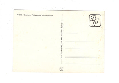 Ansichtskarte Urnersee / Tellskapelle mit Urirotstock / Schweiz