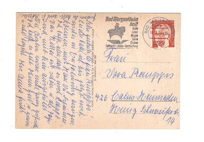 Ansichtskarte Bad Mergentheim / Sanatorium Dr. Vötisch / J1-60