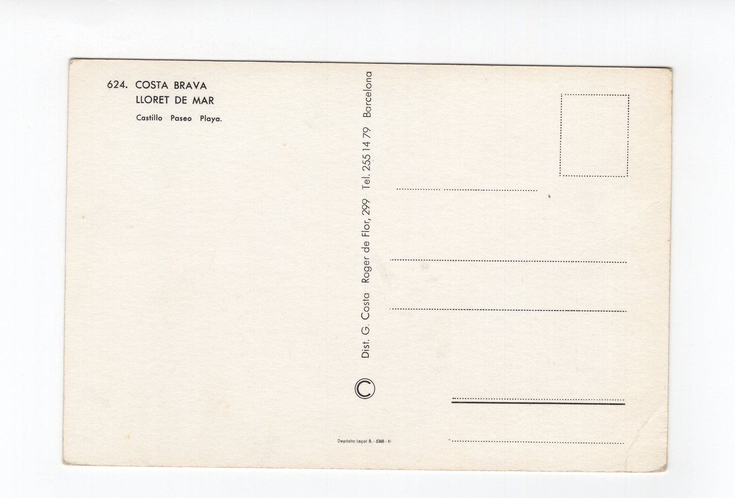 Ansichtskarte Lloret de Mar / Costa Brava / Spanien