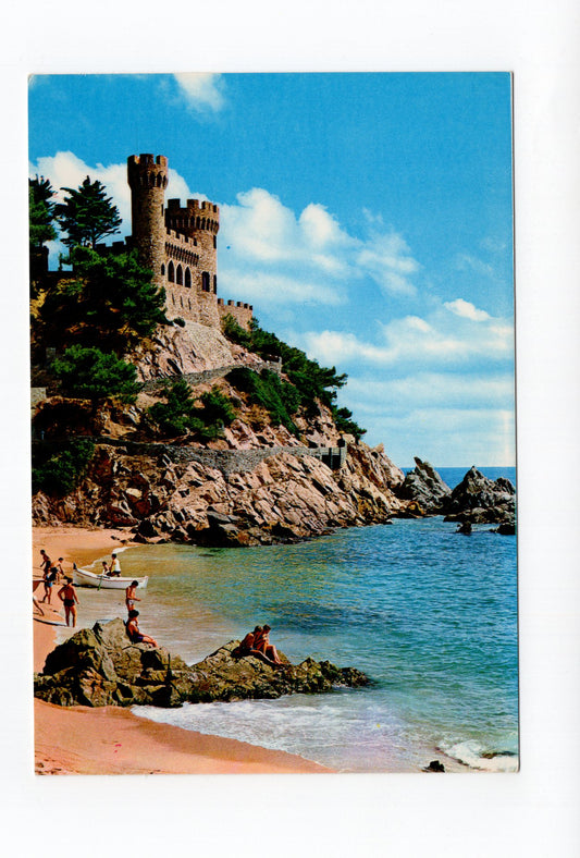 Ansichtskarte Lloret de Mar / Felsen und Burg / Costa Brava / Spanien