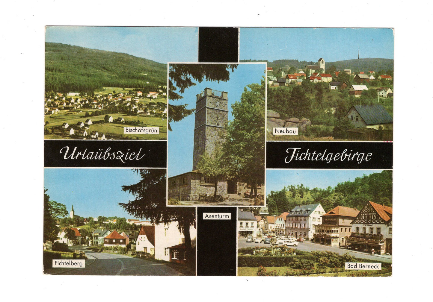 Ansichtskarte Fichtelgebirge / Bischofsgrün / Neubau +++
