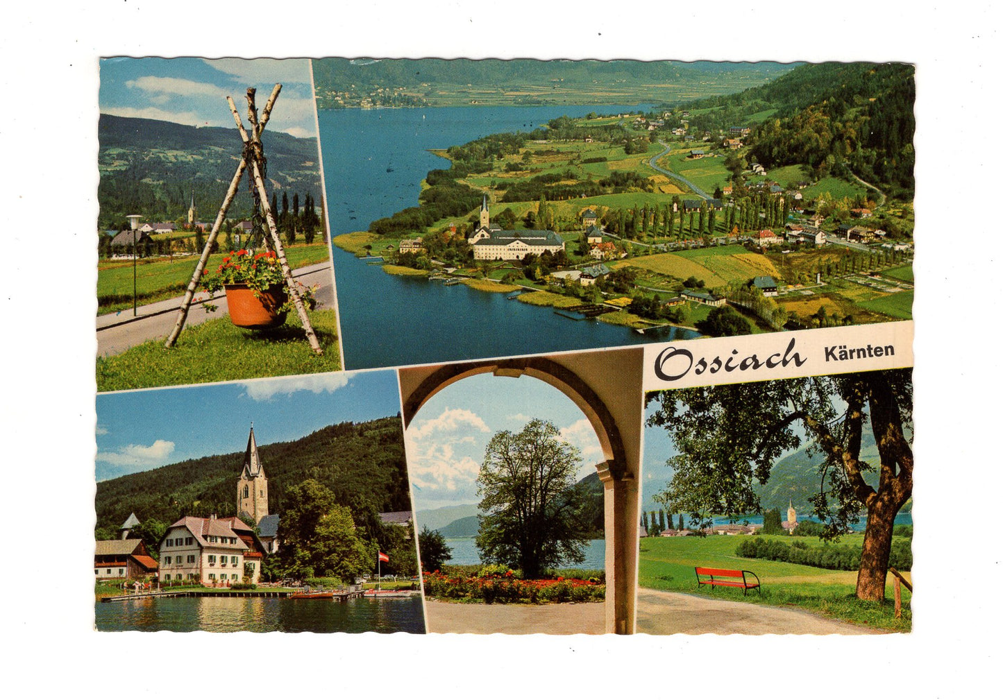 Ansichtskarte Ossiach / Ossiacher See / Kärnten / Österreich