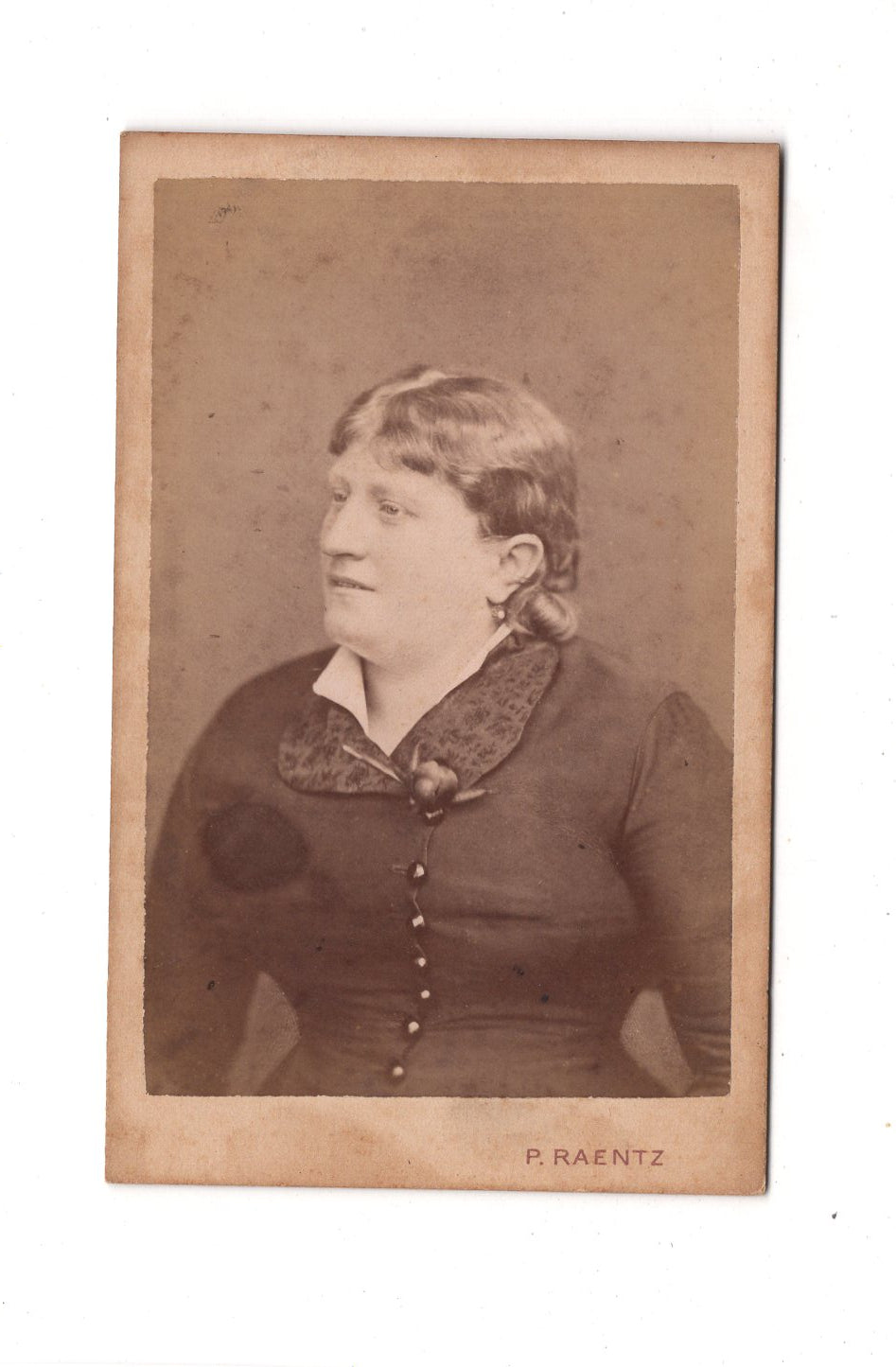 Fotografie Damenportrait - Wien 1870er / CDV C1-16