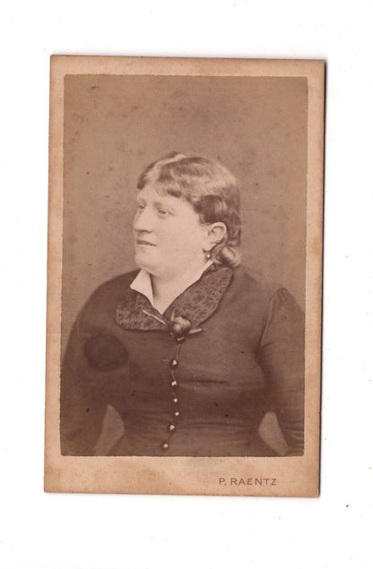 Fotografie Damenportrait - Wien 1870er / CDV C1-16