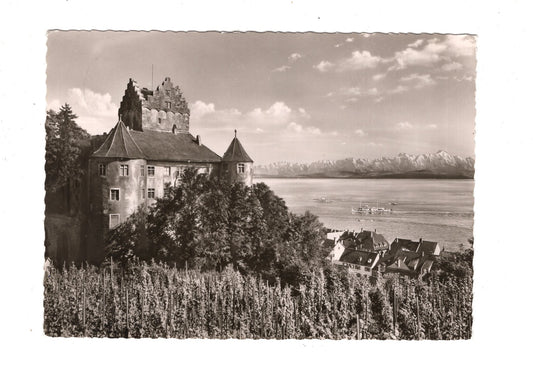 Ansichtskarte Meersburg am Bodensee / Altes Schloss / K1-52