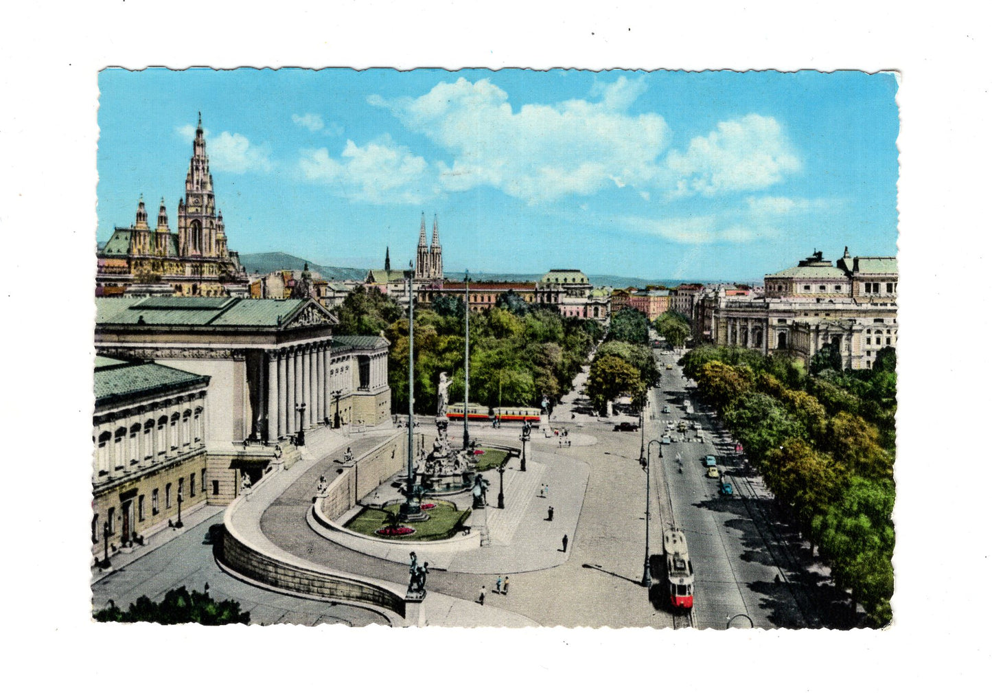 Ansichtskarte Wien / Ringstraße / Parlament +++ Österreich