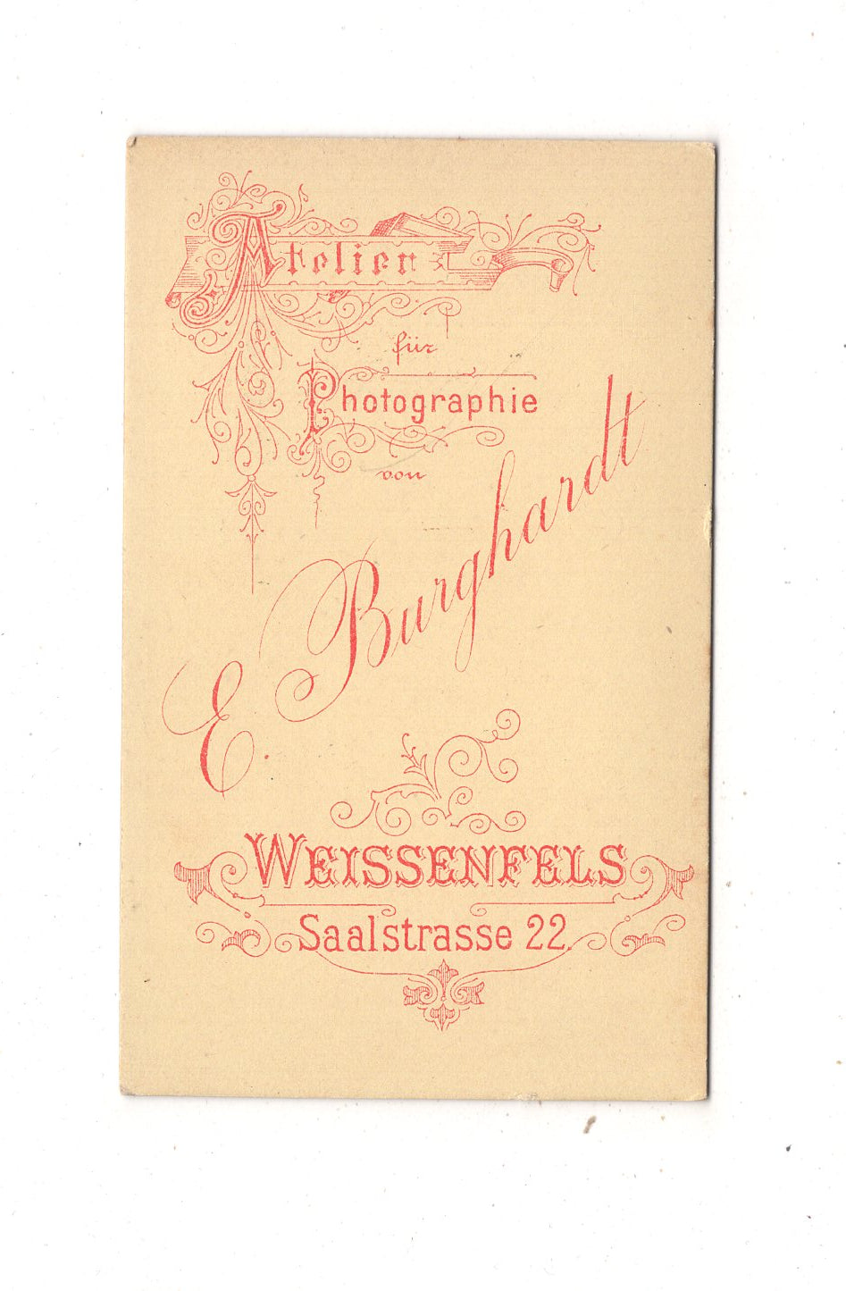 Fotografie Feines Paar - Weißenfels 1870er / CDV L1-37