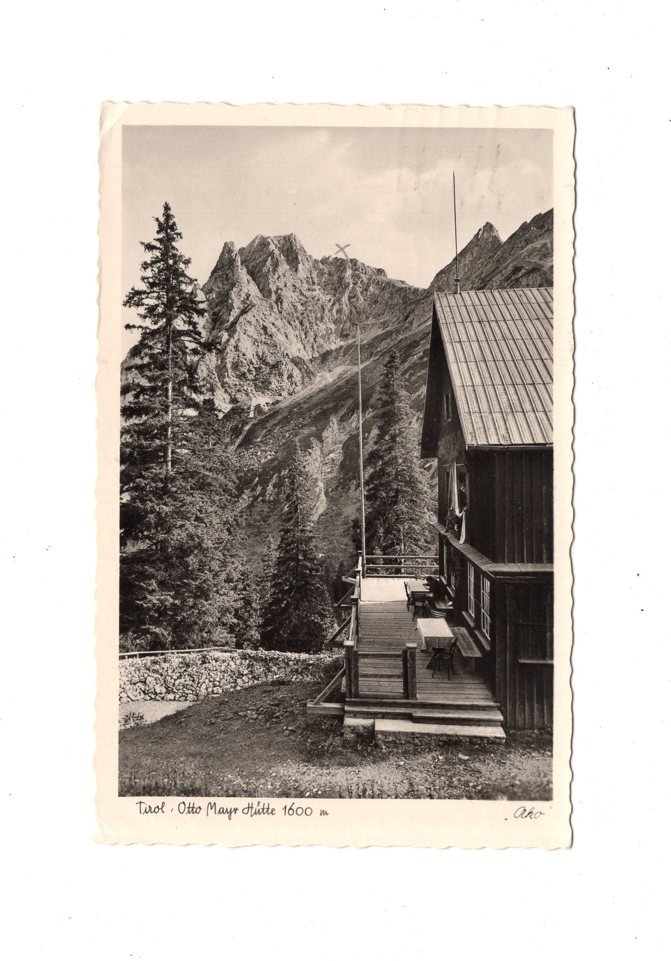 Ansichtskarte Otto-Mayr-Hütte / Tirol / Österreich