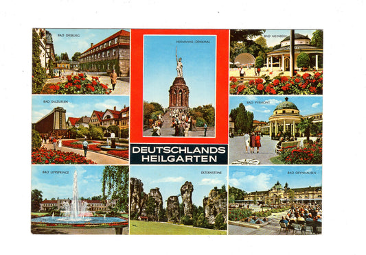 Ansichtskarte Deutschlands Heilgarten / Bad Salzuflen / Bad Meinberg +++ / H1-65