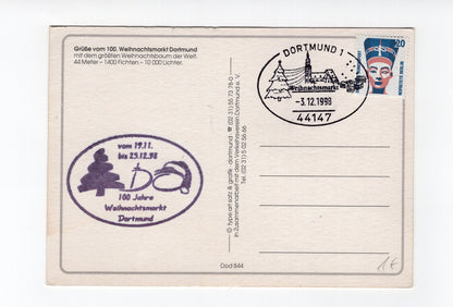 Ansichtskarte Weihnachtsmarkt Dortmund