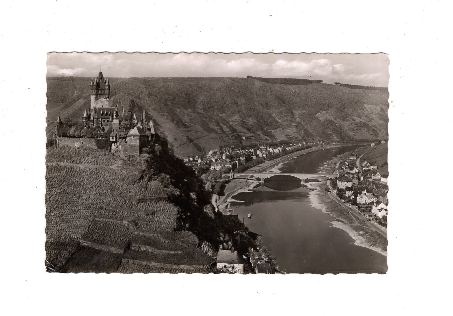 Ansichtskarte Cochem an der Mosel mit Burg / M1-57