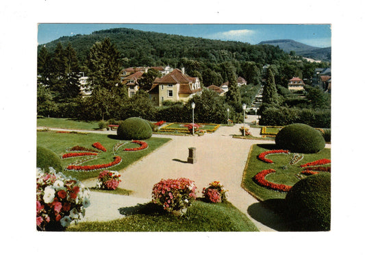 Ansichtskarte Bad Brückenau / Kurpark - Am Fürstenhof