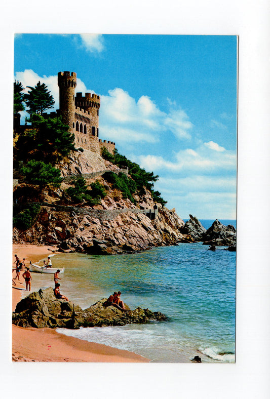 Ansichtskarte Lloret de Mar / Felsen und Burg / Costa Brava / Spanien