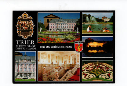 Ansichtskarte Trier an der Mosel / Rund ums Kurfürstliche Palais