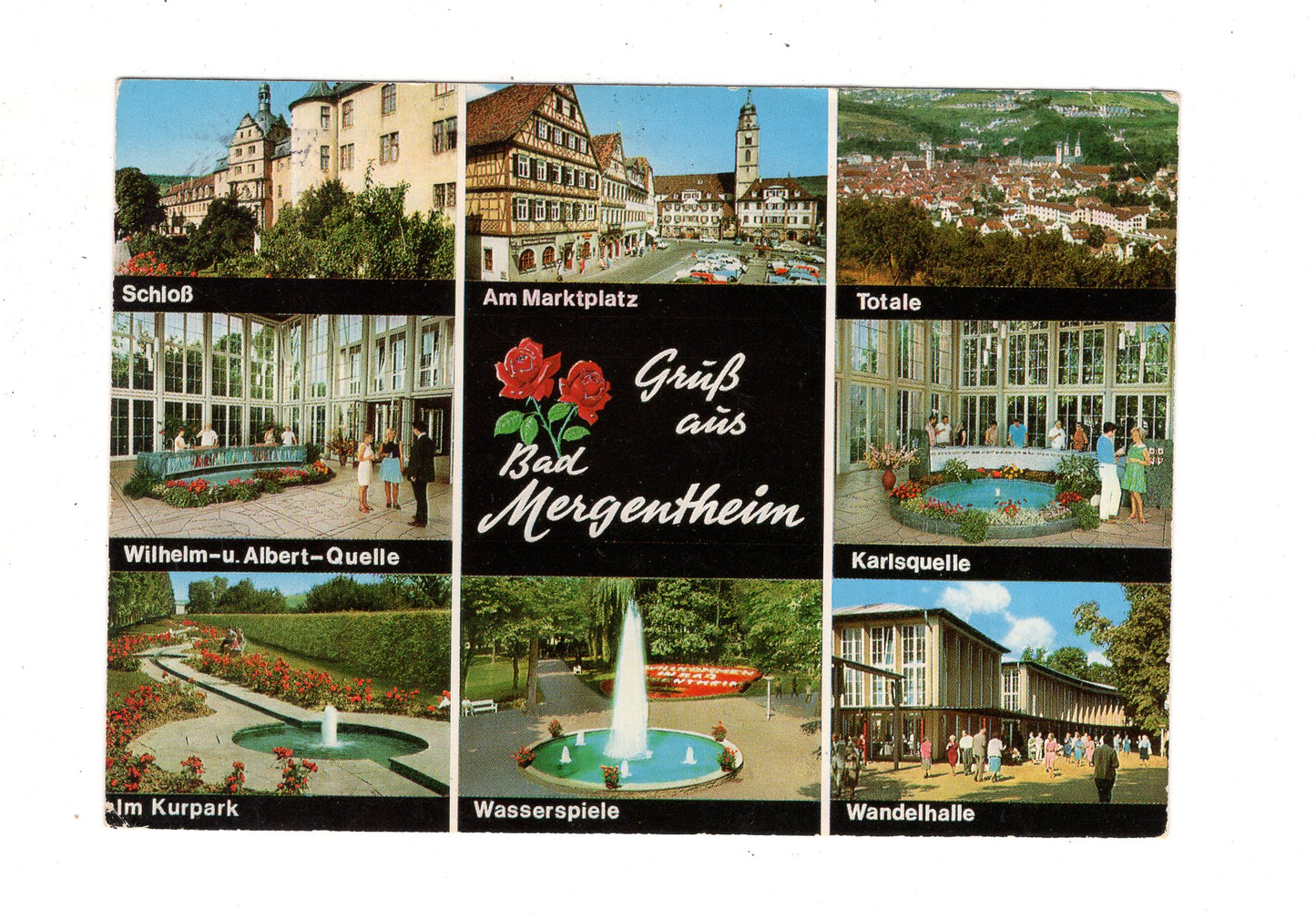 Ansichtskarte Bad Mergentheim / Karlsquelle +++ / J1-60