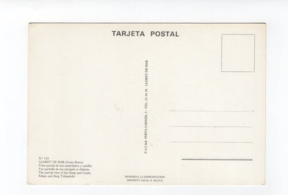 Ansichtskarte Lloret de Mar / Felsen und Burg / Costa Brava / Spanien