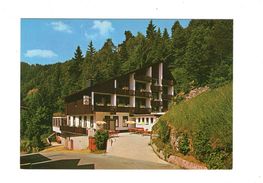 Ansichtskarte Gasthaus zum Pflug / Gremmelsbach bei Triberg / G1-69
