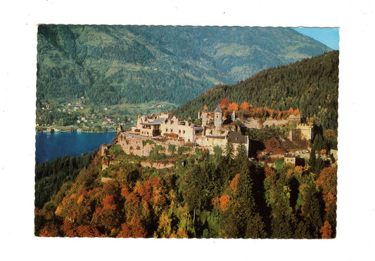 Ansichtskarte Burgruine Landskron / Ossiacher See / Kärnten / Österreich