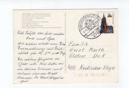 Ansichtskarte Soest / Westfalen / Osthofentor +++