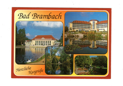 Ansichtskarte Bad Brambach / Vogtland / Festhalle +++