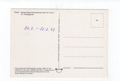 Ansichtskarte Trier an der Mosel / Rund ums Kurfürstliche Palais