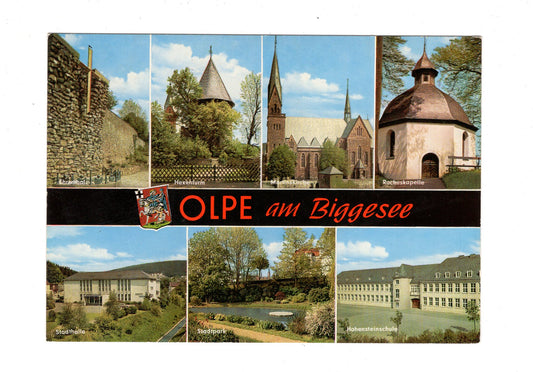Ansichtskarte Olpe am Biggesee / H1-65