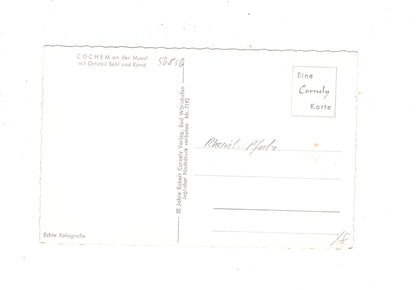 Ansichtskarte Cochem an der Mosel mit Ortsteil Sehl und Kond / M1-57