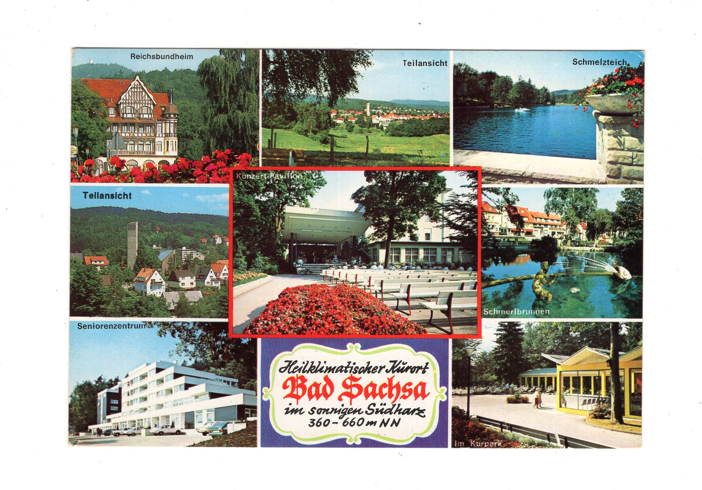 Ansichtskarte Bad Sachsa / Südharz