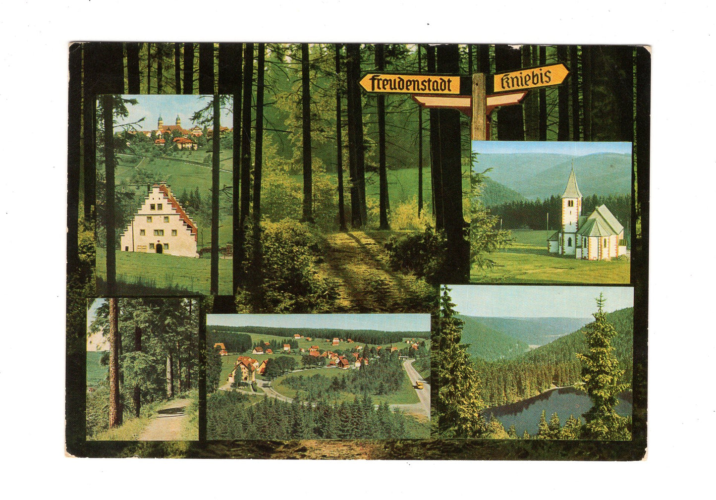 Ansichtskarte Freudenstadt / Kniebis