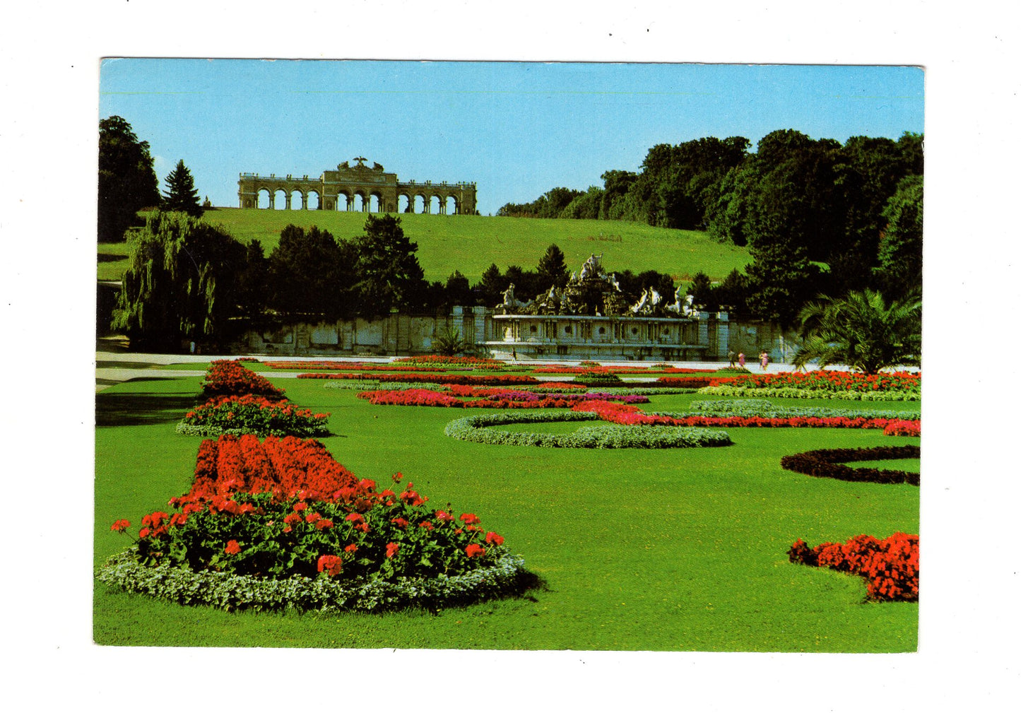 Ansichtskarte Wien / Schönbrunn / Gloriette / Österreich