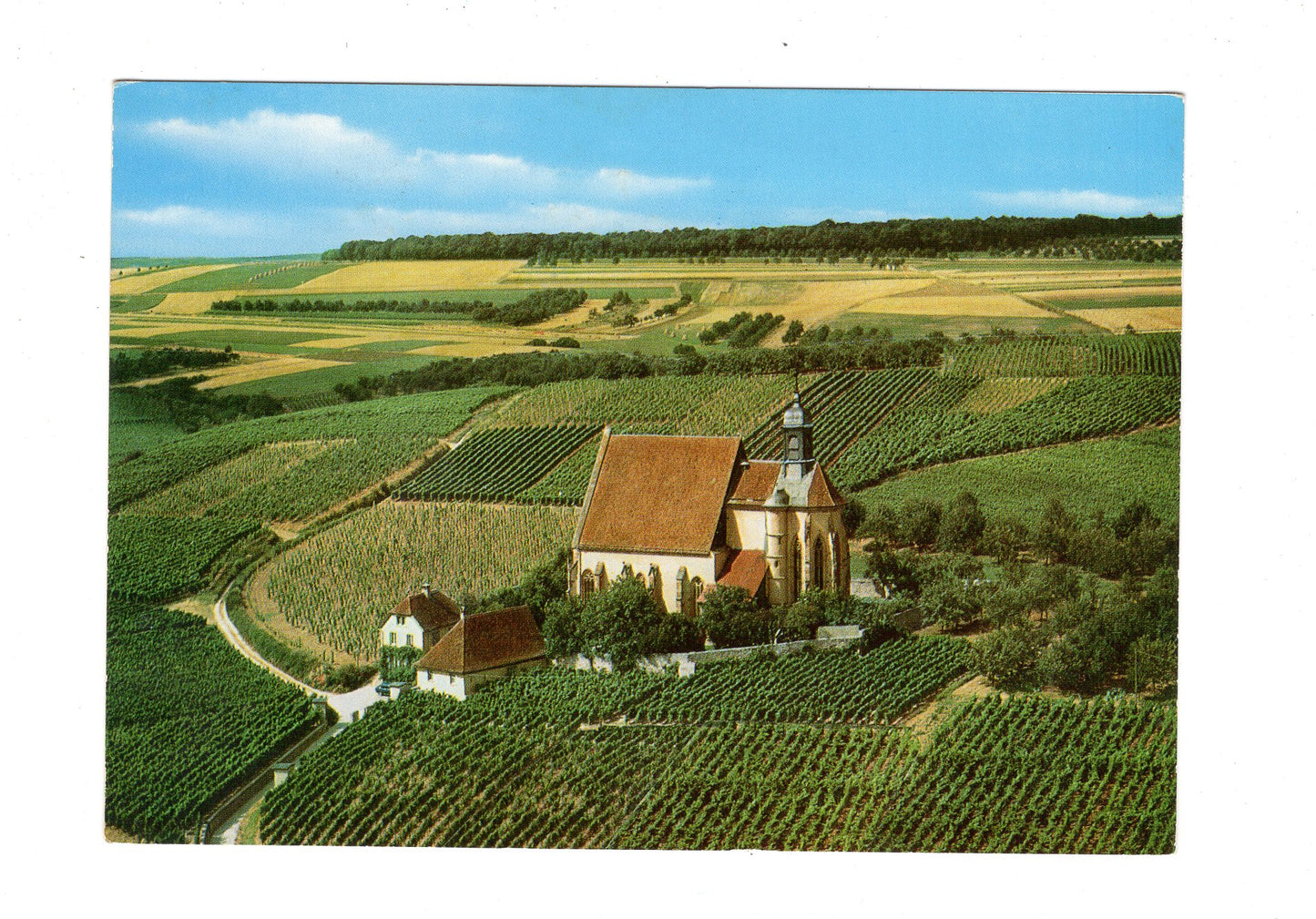 Ansichtskarte Volkach am Main - Kirchberg / Wallfahrtskirche Maria im Weingarten / H1-65