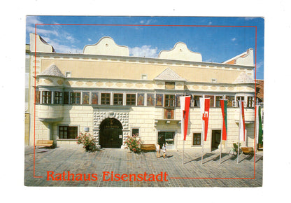 Ansichtskarte Eisenstadt / Rathaus / Burgenland / Österreich