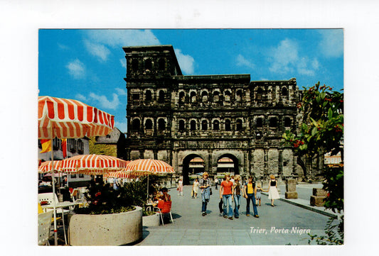 Ansichtskarte Trier an der Mosel / Porta Nigra