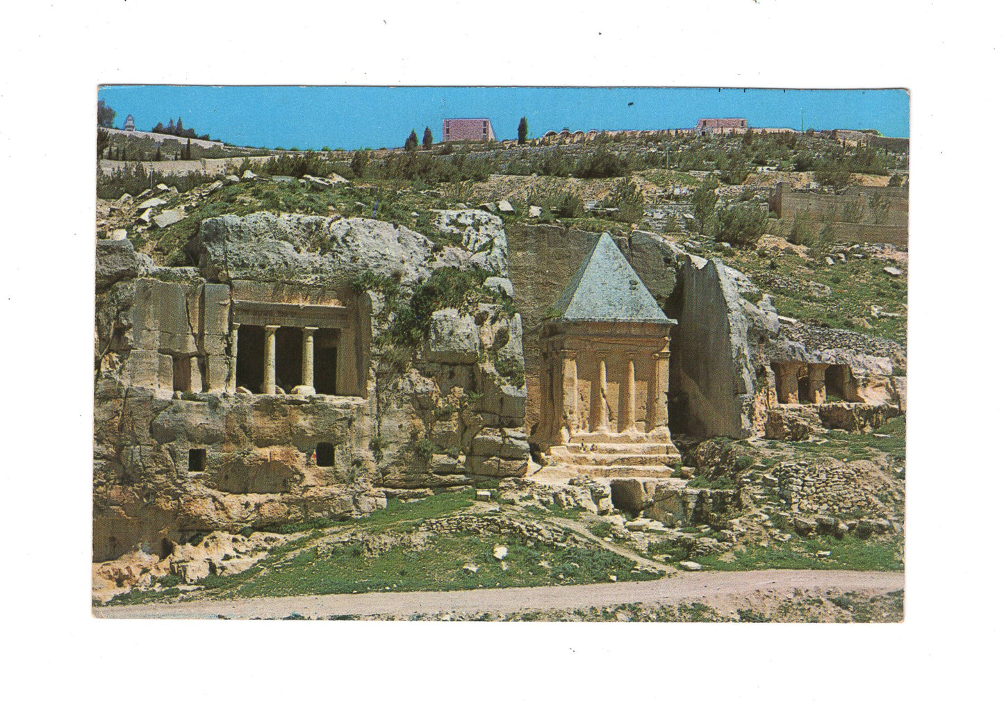 Ansichtskarte Kidron Valley / Jerusalem / Israel