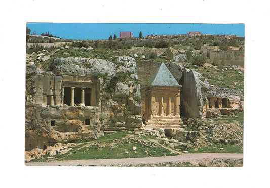 Ansichtskarte Kidron Valley / Jerusalem / Israel