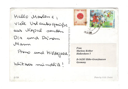 Ansichtskarte Annapurna Ranges / Pokhara / Nepal