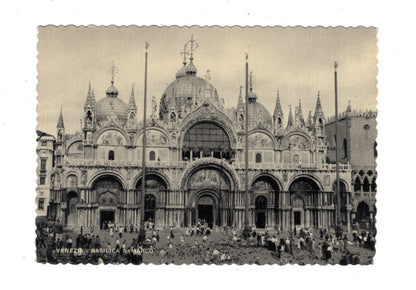 Ansichtskarte Venezia Venedig / Basilica S. Marco / Italien / N1-59