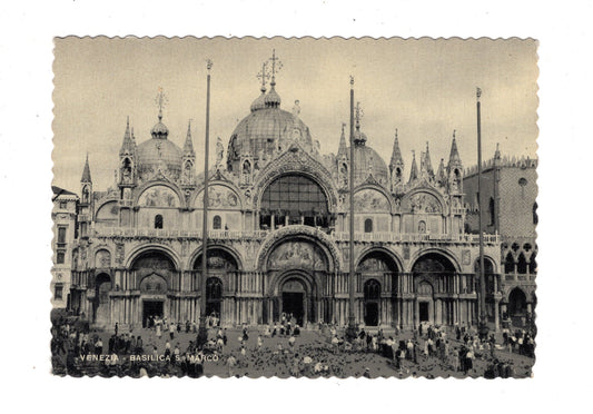 Ansichtskarte Venezia Venedig / Basilica S. Marco / Italien / N1-59