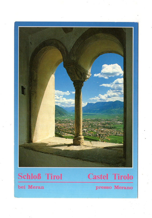 Ansichtskarte Schloss Tirol bei Meran / Südtirol / Italien