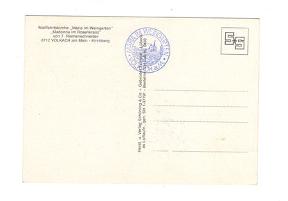 Ansichtskarte Volkach am Main - Kirchberg / Wallfahrtskirche Maria im Weingarten / H1-65