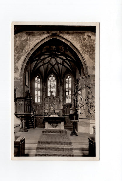 Ansichtskarte Stadtkirche Michelstadt / Odenwald